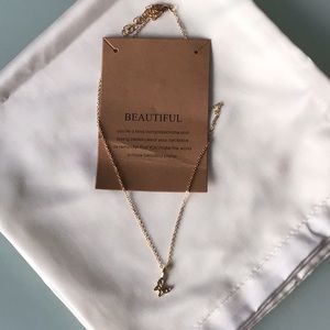 Beautiful inspired butterfly necklace and anklets/ bracelet